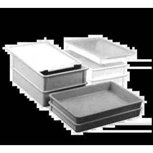 Eagle A208508 25 Inch Molded Fiberglass Stacking Box with Flame and Chemical Resistance