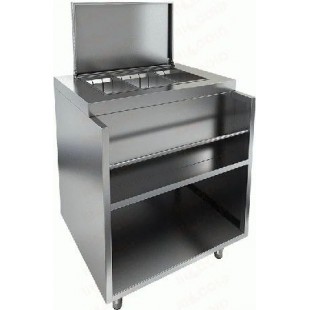 Hicold bar station NBMWL-9/7BKKR (900x700x850mm, with side)