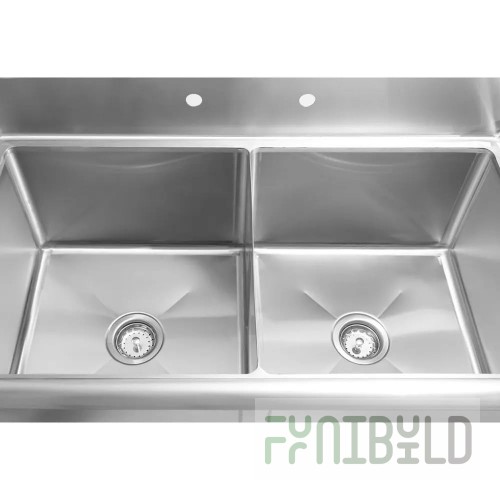 Hubert 29N-005 Kratos® Compartment Sink 18