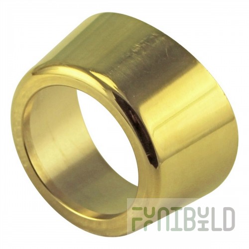 Micro Matic D6P3B 3 Inch Tower Flange Brass Finish Draft Beer System Parts