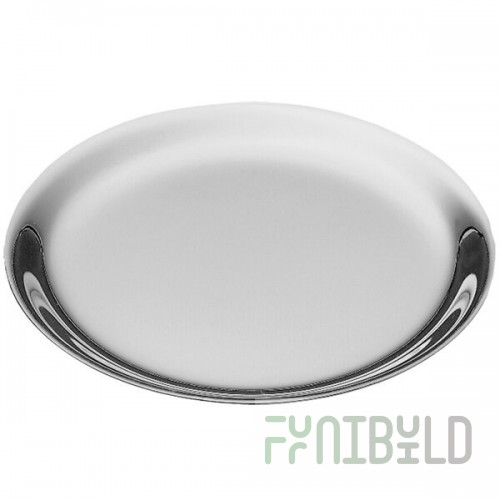BauscherHepp 19.6329.6440 10-3/4 Inch Bread Basket Oval Silver Plate Finish