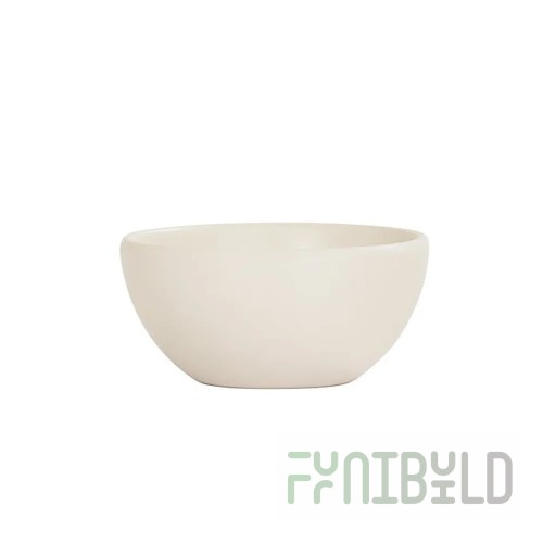 Cal Mil 24009-4-103 4 Inch Diameter Dishwasher Safe Melamine Bowl Ivory