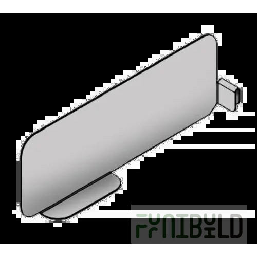Eagle 358114 12 Inch Divider for Snap-n-Slide Wall Shelf with Durable Material