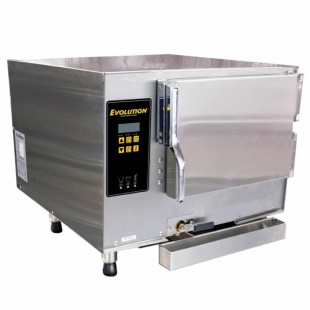 AccuTemp E32401E080 TPL 27 Inch Electric Boilerless Convection Steamer with Digital Controls