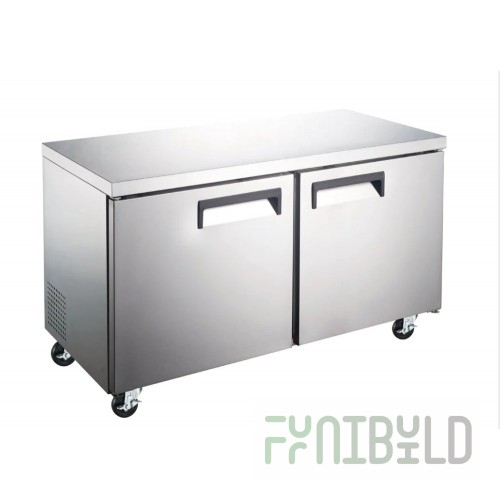 SPG International BCRS-60R Universal Stainless Beverage Counter With Rack Slides 60