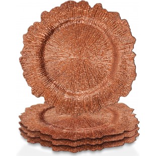 Steelite WLTRC6651 13 Inch Charger Plate Plain Polypropylene Copper