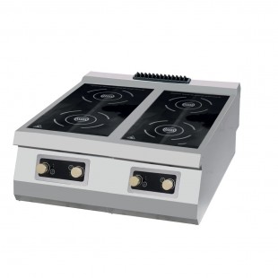 Induction cooker PEI-4, 4 burners of 3.5 kW; power consumption - 14 kW. 805 (725) * 900 * 859