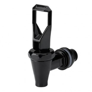 Service Ideas 060101 1/2 Inch Beverage Dispenser Spigot NSF Black Brass