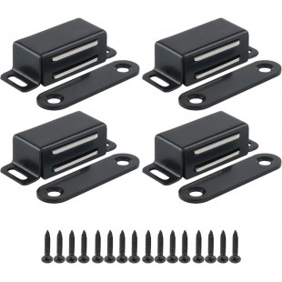 Hatco -5-30-026A 1-9/16 Inch Magnetic Door Catch Upper Black Steel