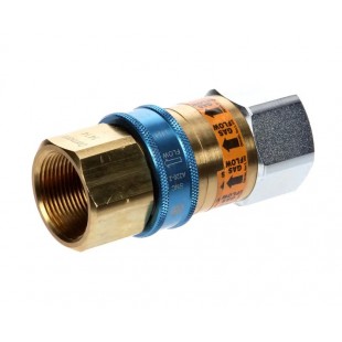Dormont A125R 1-1/4 Inch SnapFast QD Coupler with Durable Stainless Steel - Gas Dormont A125R 1-1/4 Inch SnapFast QD Coupler with Durable Stainless Steel - Gas