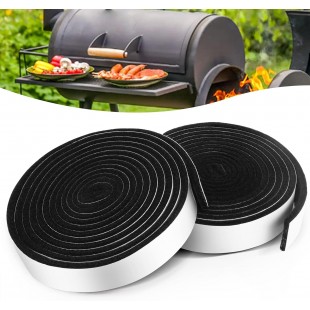 Rubber seal for gas grill