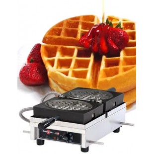 Eurodib WECDCAAS Krampouz Commercial Waffle Maker Single 7.3