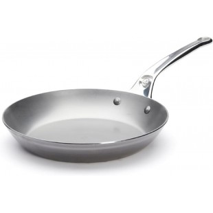 JB Prince S320 32 12 Inch De Buyer Fry Pan Carbon Steel Riveted Offset Handle
