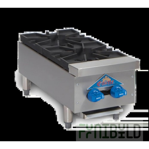 Comstock-Castle 10HC 11 Inch Gas Deep Fryer Countertop with 24000 BTU