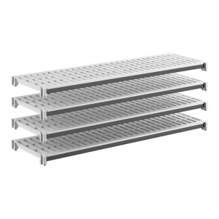 Cambro EXSK1860V4480 60 Inch Vented Shelf Kit with Antimicrobial Protection