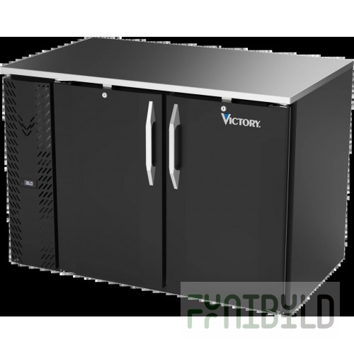 Victory VBB48HC-B Back Bar Refrigerator Two-section 48