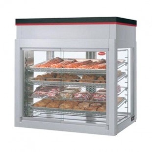 Hatco WFST-2X_240/50/1 32 Inch Countertop Hot Food Merchandising Cabinet with Incandescent Lights
