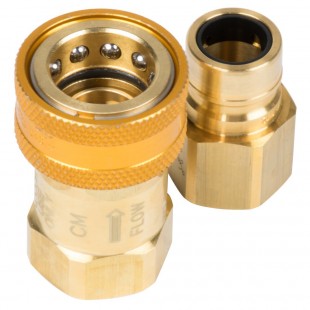 Market Forge 2108760 3/4 Inch NPT Quick Disconnect Gas Hose with Restraining Device