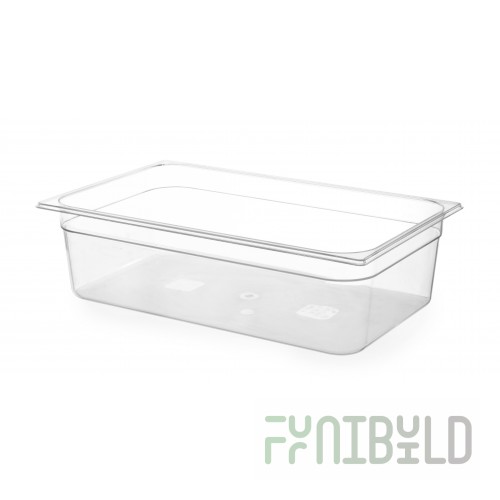 Gastronorm container without lid p/p GN 1/1, H-65, 530x330x270 (plastic, white) art.422107316