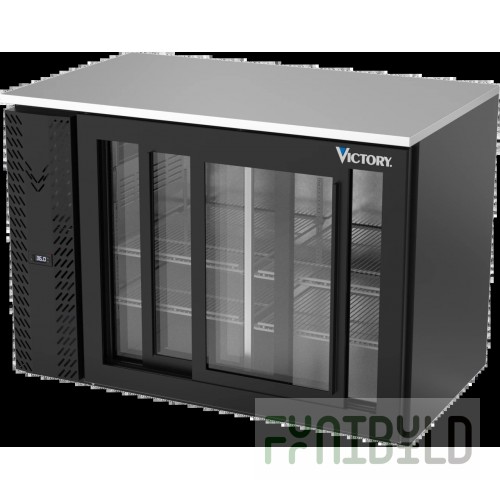 Victory VBB48HC-GS-B Back Bar Refrigerator Two-section 48