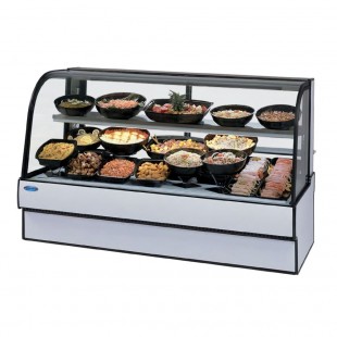 Federal Industries SQROC45R 50 Inch Remote Refrigerated Deli Case with Stainless Steel Finish Federal Industries SQROC45R 50 Inch Remote Refrigerated Deli Case with Stainless Steel Finish