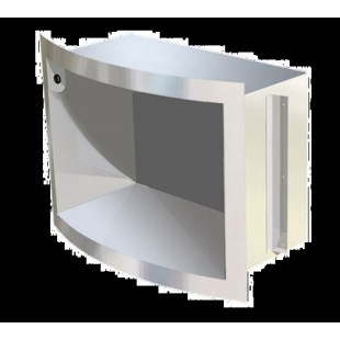 Wood Stone 0-7-SBX-SR 7 Inch Storage Box Extension to Match Curved Doorway