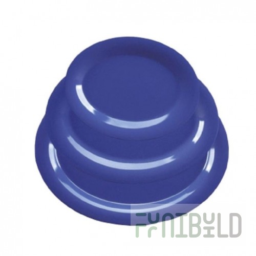 Yanco MS-212BU 12 Inch Oval Platter Dishwasher Safe Extra Heavy Duty Melamine Blue