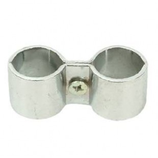 Thunder Group ALFP002 Post Clamp Chrome Shelving Accessory with Durable Design