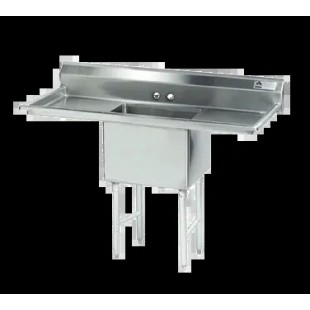 Advance Tabco FC-1-1620-18L 36 Inch 16 Gauge Stainless Steel Sink with Left Drainboard