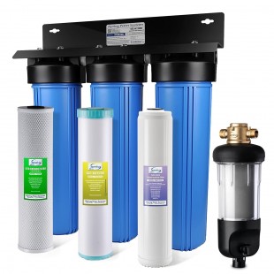 Crown Steam 1190862 Water Filtration System for Multiple Applications with Scale Master Filter System Stage 2
