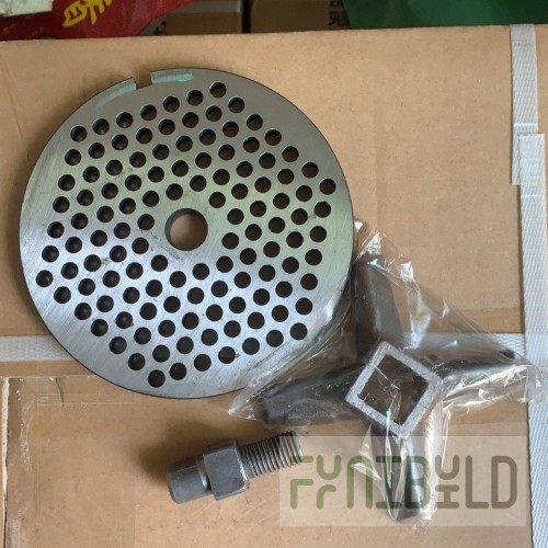 Enterprise 32/6 meat grinder grate with flange