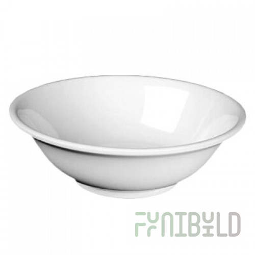 Thunder Group NS5070W 41 Oz Serving Bowl Rimless White Melamine