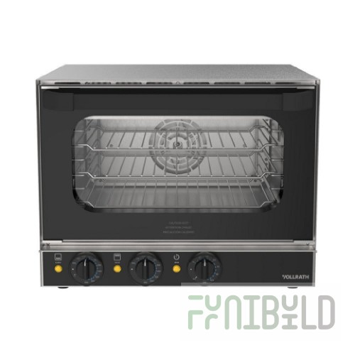 Vollrath CO4-120HS 23 Inch Electric Convection Oven with Timer and Broil
