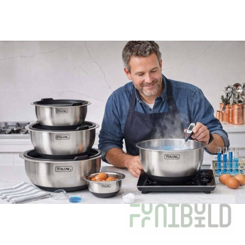 American Dish Service GDBC Solid Bowl Viking Stainless Steel Hot or Cold
