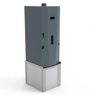 Stand for UGP furnace (powder black coating + stainless steel, 1565x980x900 in)