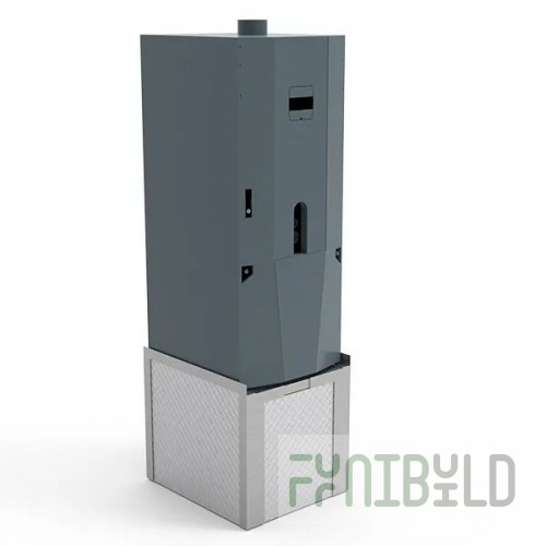 Stand for UGP furnace (powder black coating + stainless steel, 1565x980x900 in)