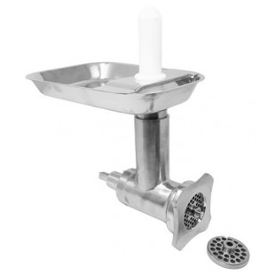 Omcan 10013 Grinder Spout 30mm Stainless Steel for #12 Sausage Stuffing