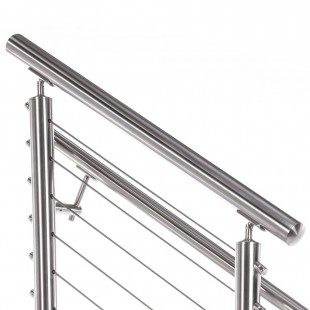 Titan Stainless DGR-11-2 132 Inch Double Freestanding Guide Rail Stainless Steel with NSF Titan Stainless DGR-11-2 132 Inch Double Freestanding Guide Rail Stainless Steel with NSF