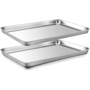 Baking tray PR-7/45N 700x450x15mm, stainless steel