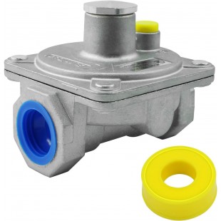 GSW USA WR-52-1034 1-1/4 Inch Natural Gas Regulator with 4 Inch Stem Stainless Steel