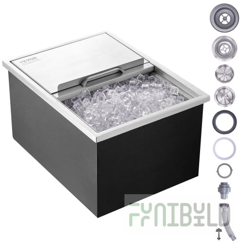 Klinger's Trading ICCOVER1824 Ice Bin Sliding Cover 24