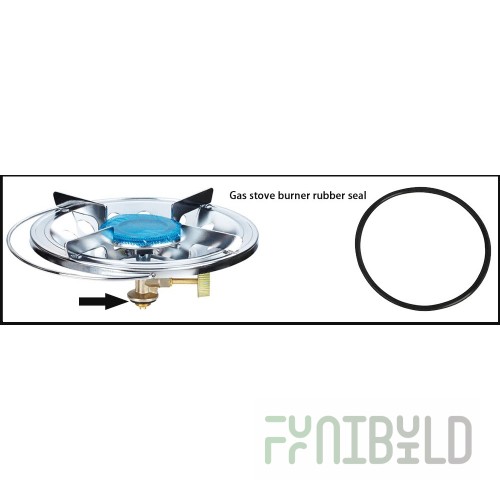 Rubber seal for gas stove (profile No. 157)