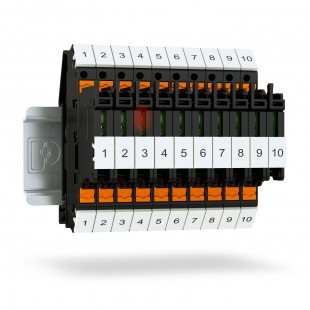AllPoints F14886 1.55 Inch Terminal Block Electric 8 Post Connection Component