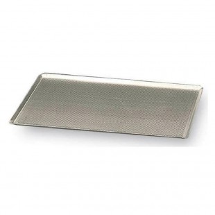 Matfer 310612 23-3/4 Inch Aluminum Oven Sheet Perforated Gripped Edges