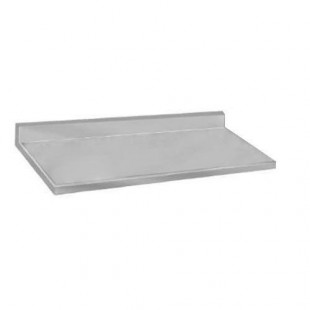 Advance Tabco VCTF-245 60 Inch Countertop 16 Gauge Stainless Steel with 5 Inch Backsplash