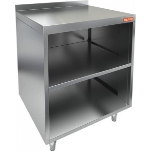 Wall-mounted open table Hicold NBMSO-10/7BP (1000x700x850mm, with side)