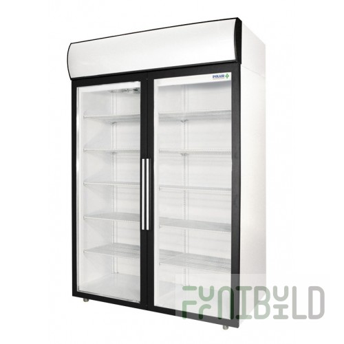 Pharmaceutical refrigerated cabinet V=1400l, ШХФ-1.4 (metal doors) (1402х895х2028mm, 8 shelves, locks, lighting)