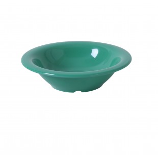 Yanco MS-5712GR 12 Oz Melamine Soup Bowl 7-1/2 Inch Green Extra Heavy Duty