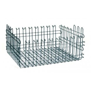 Eagle QPB1816VG-6 16 Inch Wire Basket Compatible with QuadPLUS Frames Green Epoxy