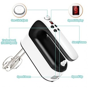 Speed ​​button for whisk machine